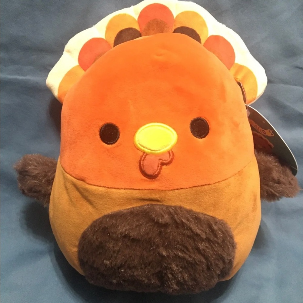 NWT 7” Ulana the Turkey Squishmallow — Thanksgiving/Fall Collection